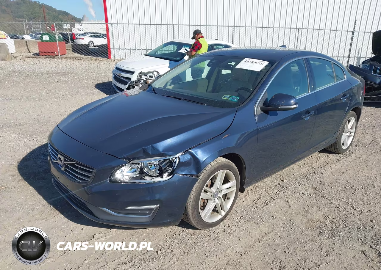 2014 Volvo S60 T5 VIN:YV1612FS0E1287489 - 2