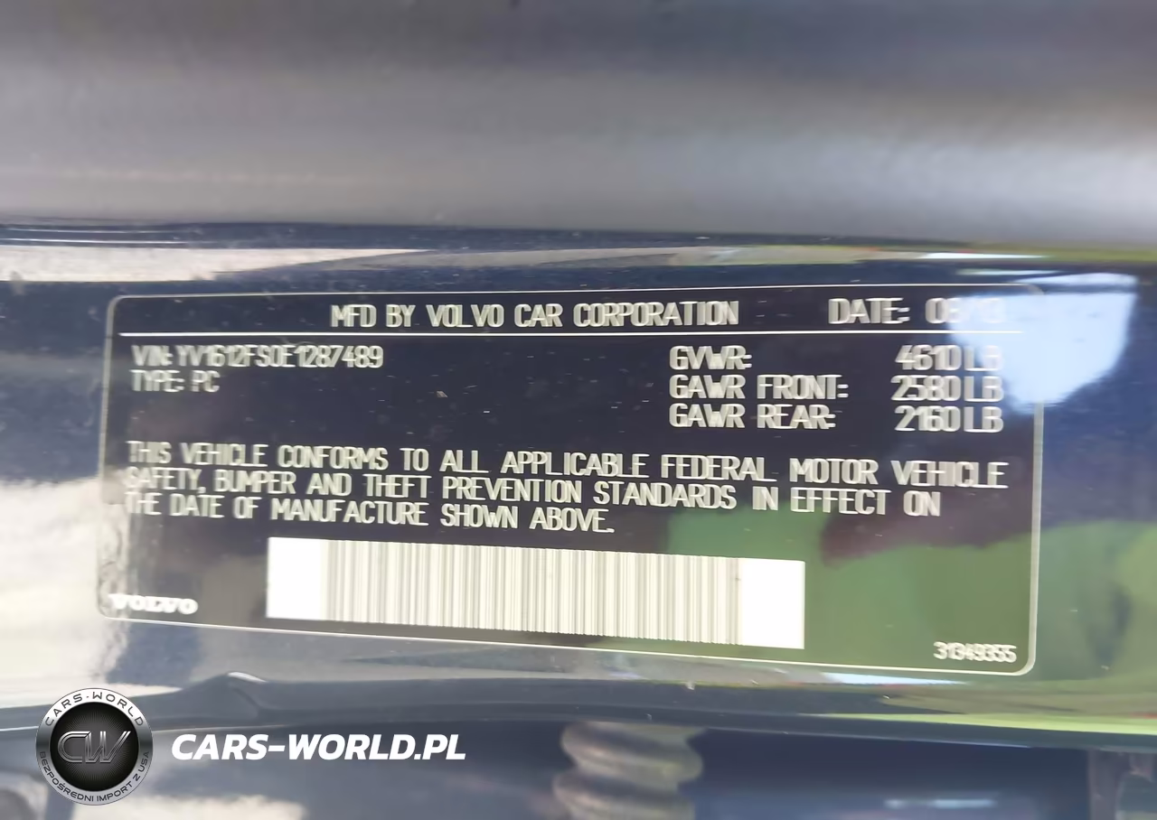 2014 Volvo S60 T5 VIN:YV1612FS0E1287489 - 9