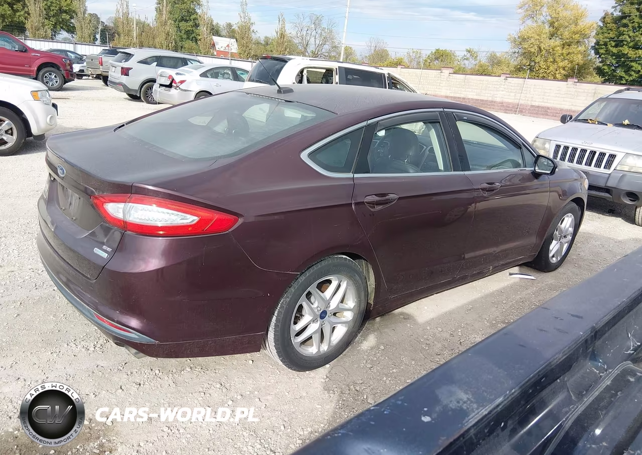 2013 Ford Fusion Se VIN:3FA6P0HR0DR326627 - 4
