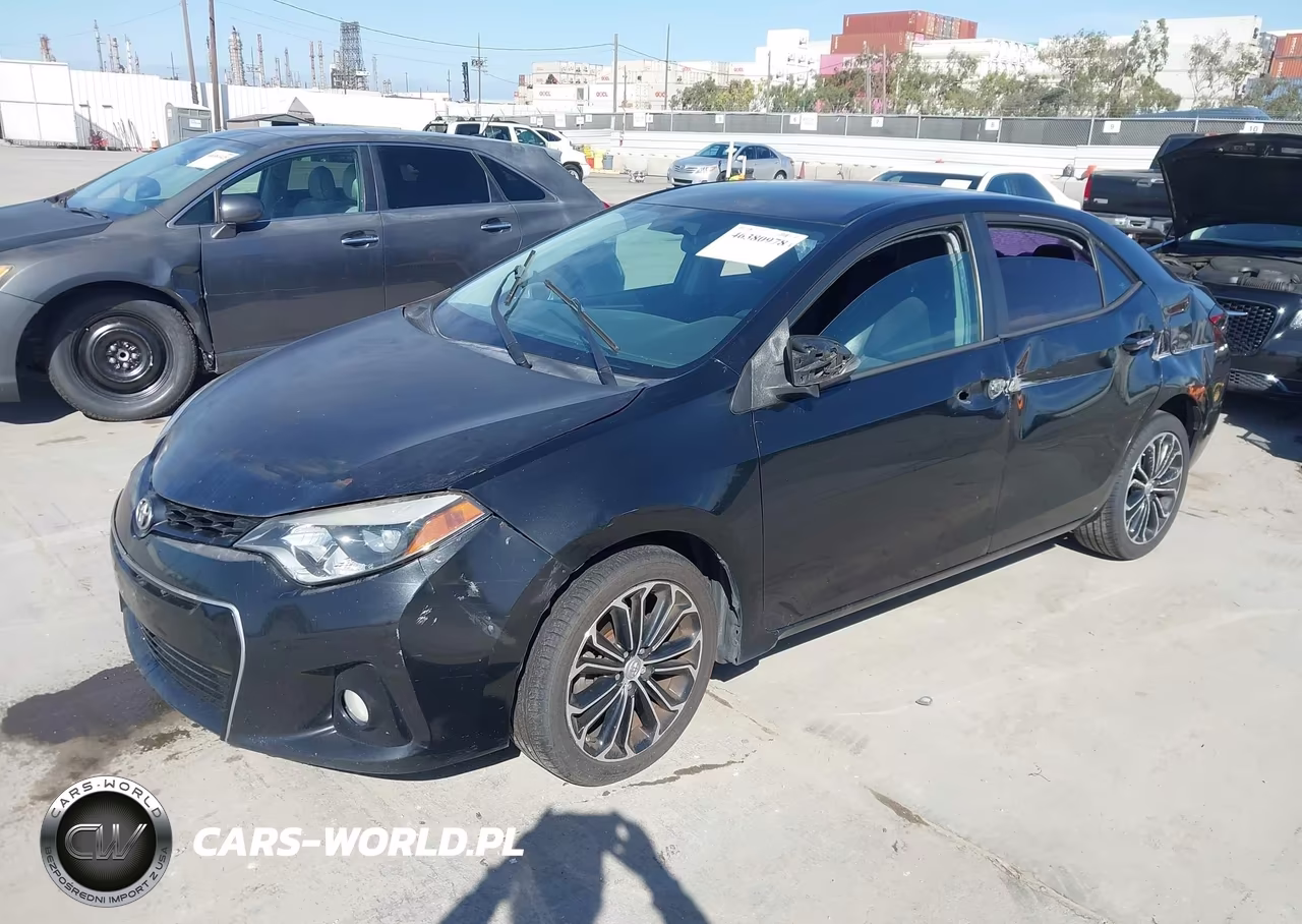 2015 Toyota Corolla S Plus VIN:5YFBURHE3FP258979 - 2