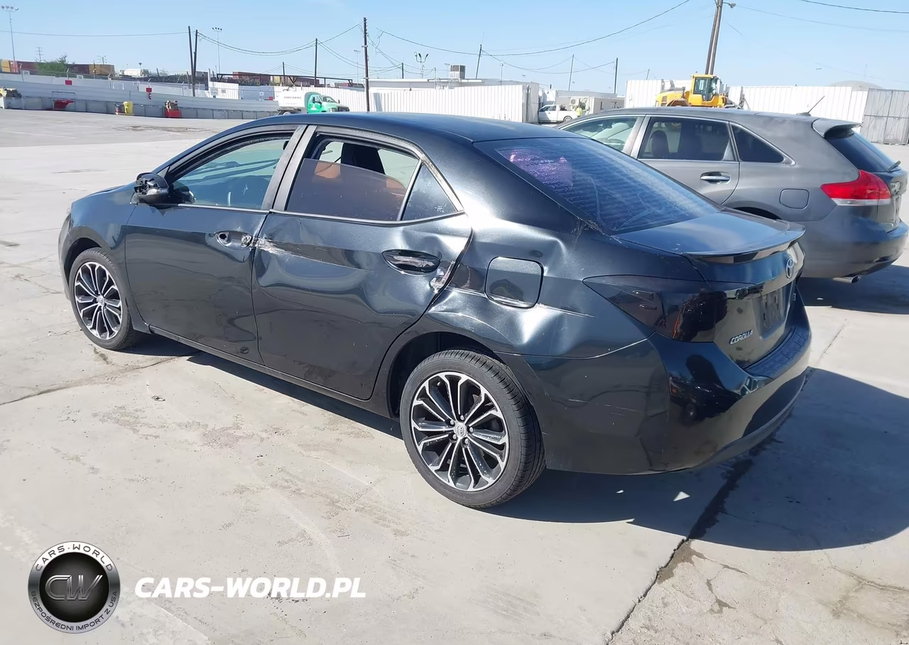 2015 Toyota Corolla S Plus VIN:5YFBURHE3FP258979 - 3