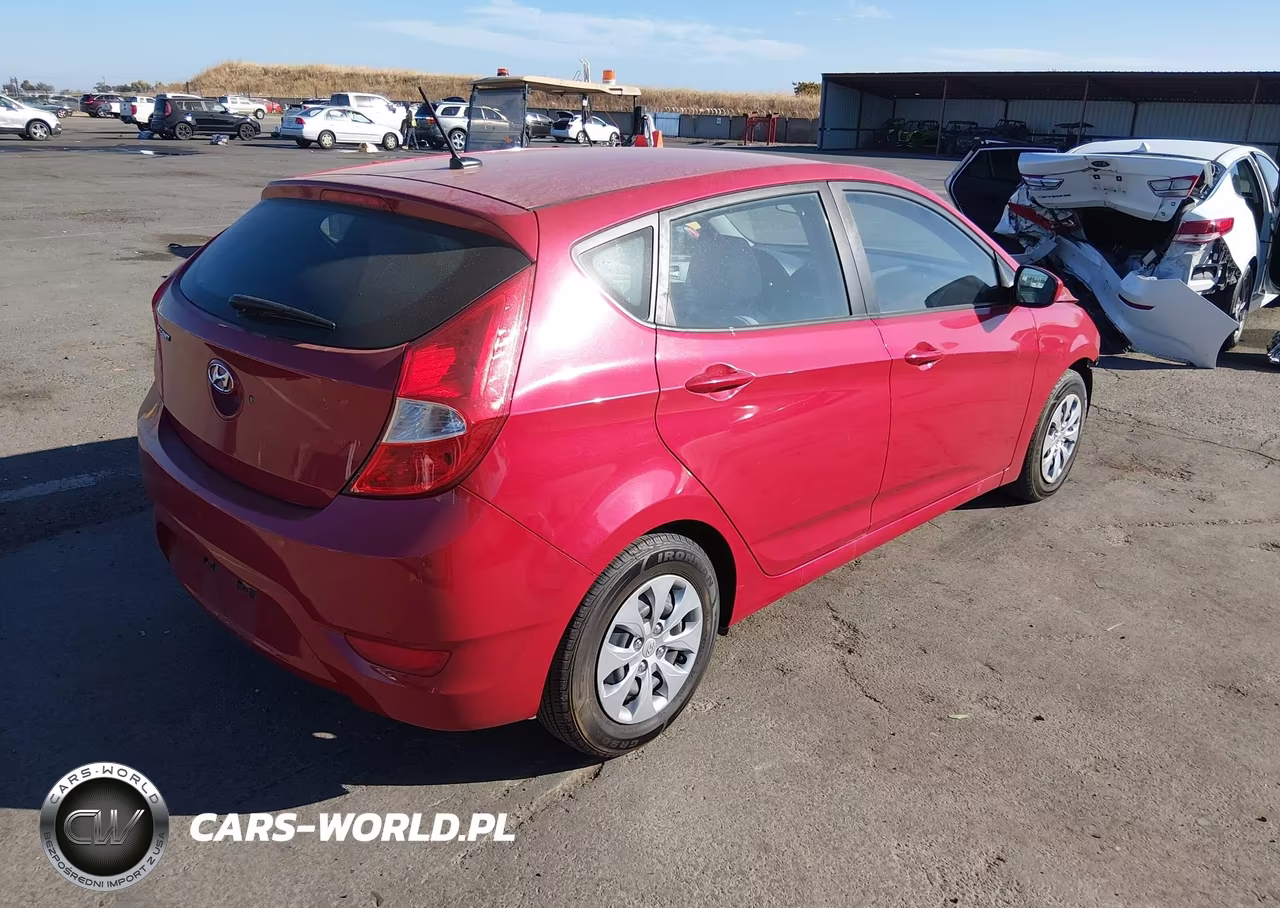 2017 Hyundai Accent Se VIN:KMHCT5AE0HU343774 - 4