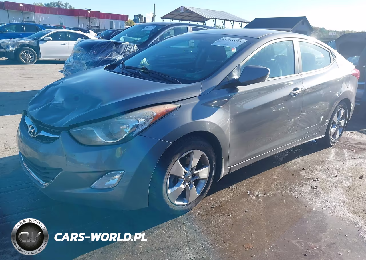 2013 Hyundai Elantra Gls VIN:5NPDH4AE4DH427928 - 2