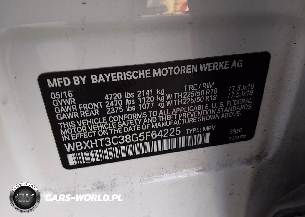 2016 BMW X1 xDrive28I VIN:WBXHT3C38G5F64225 - 9