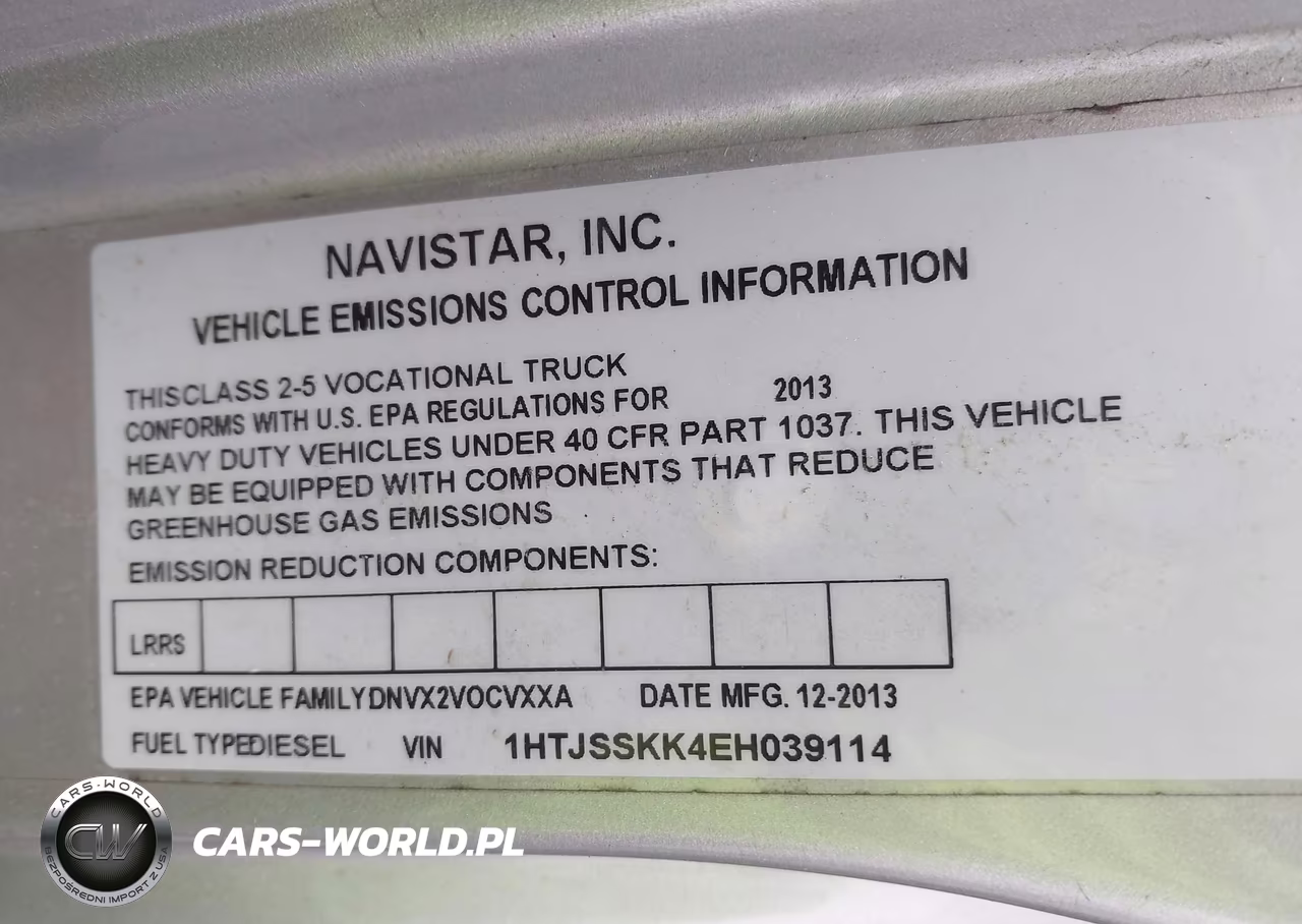 2014 International Terrastar VIN:1HTJSSKK4EH039114 - 8
