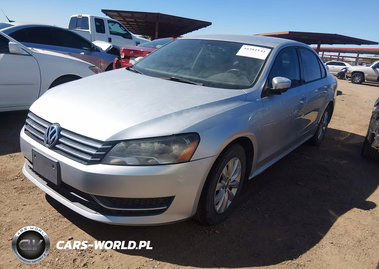 2015 Volkswagen Passat 1.8T Wolfsburg Edition VIN:1VWAT7A3XFC036313 - 2
