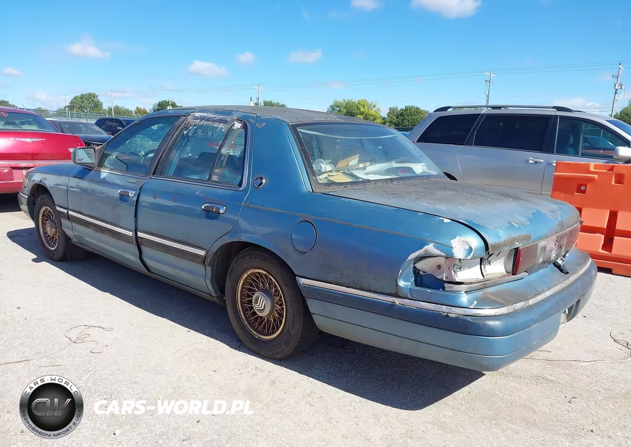 1993 Mercury Grand Marquis Ls VIN:2MELM75W6PX623169 - 3