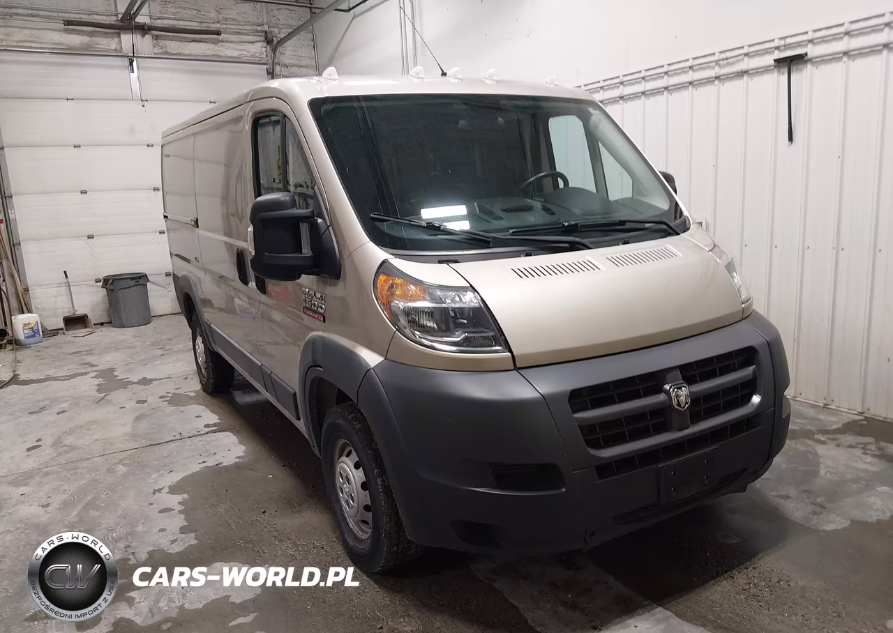 2017 Ram Promaster 1500 Low Roof 136 Wb VIN:3C6TRVAGXHE502665 - 1