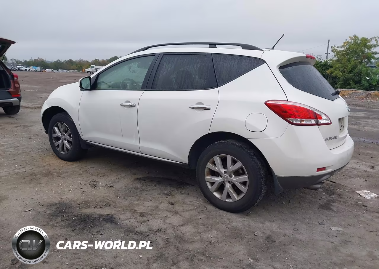 2014 Nissan Murano Sl VIN:JN8AZ1MWXEW527793 - 3