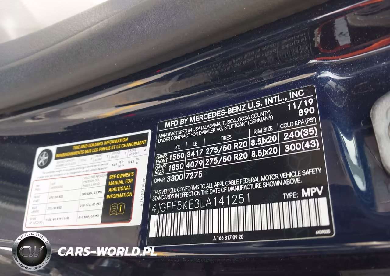2020 Mercedes-Benz Gls 450 4Matic VIN:4JGFF5KE3LA141251 - 9