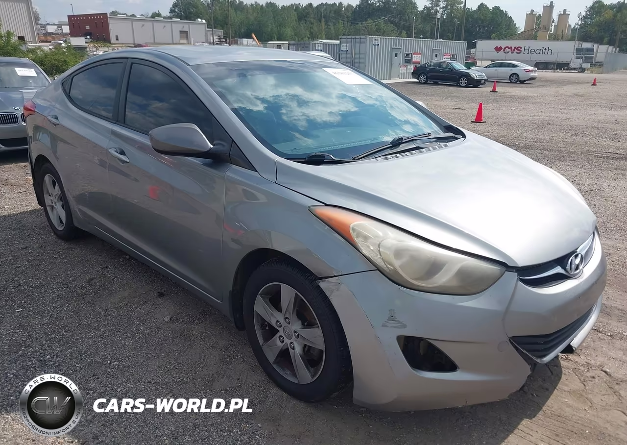 2013 Hyundai Elantra Gls VIN:KMHDH4AE5DU938081 - 1