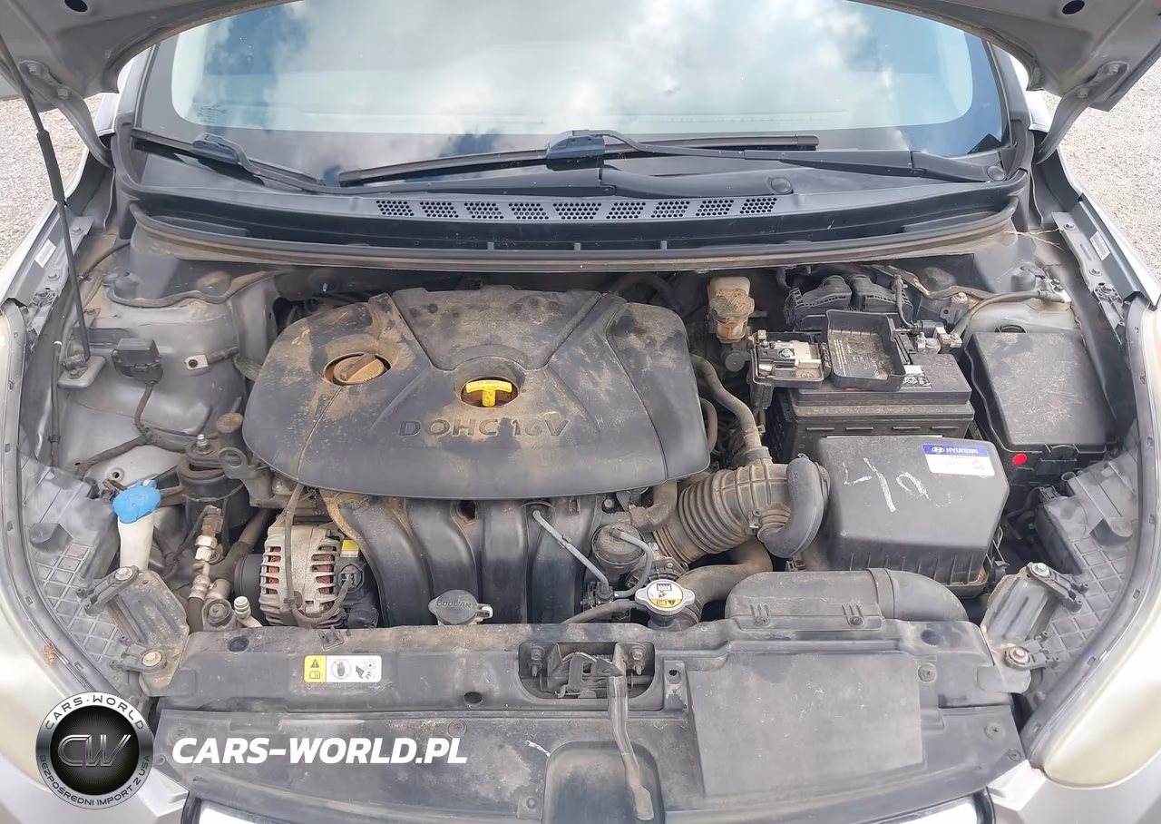 2013 Hyundai Elantra Gls VIN:KMHDH4AE5DU938081 - 10