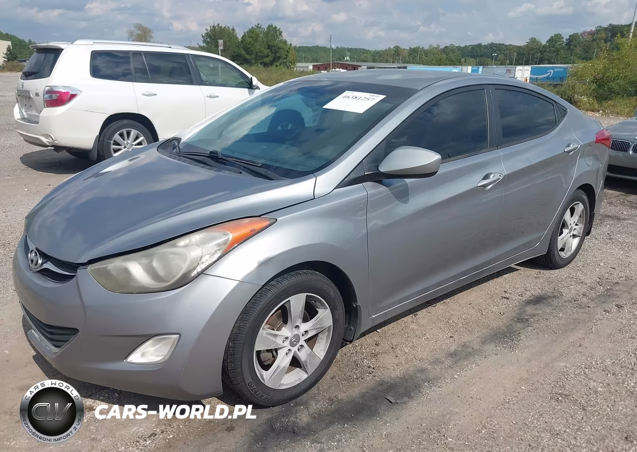 2013 Hyundai Elantra Gls VIN:KMHDH4AE5DU938081 - 2