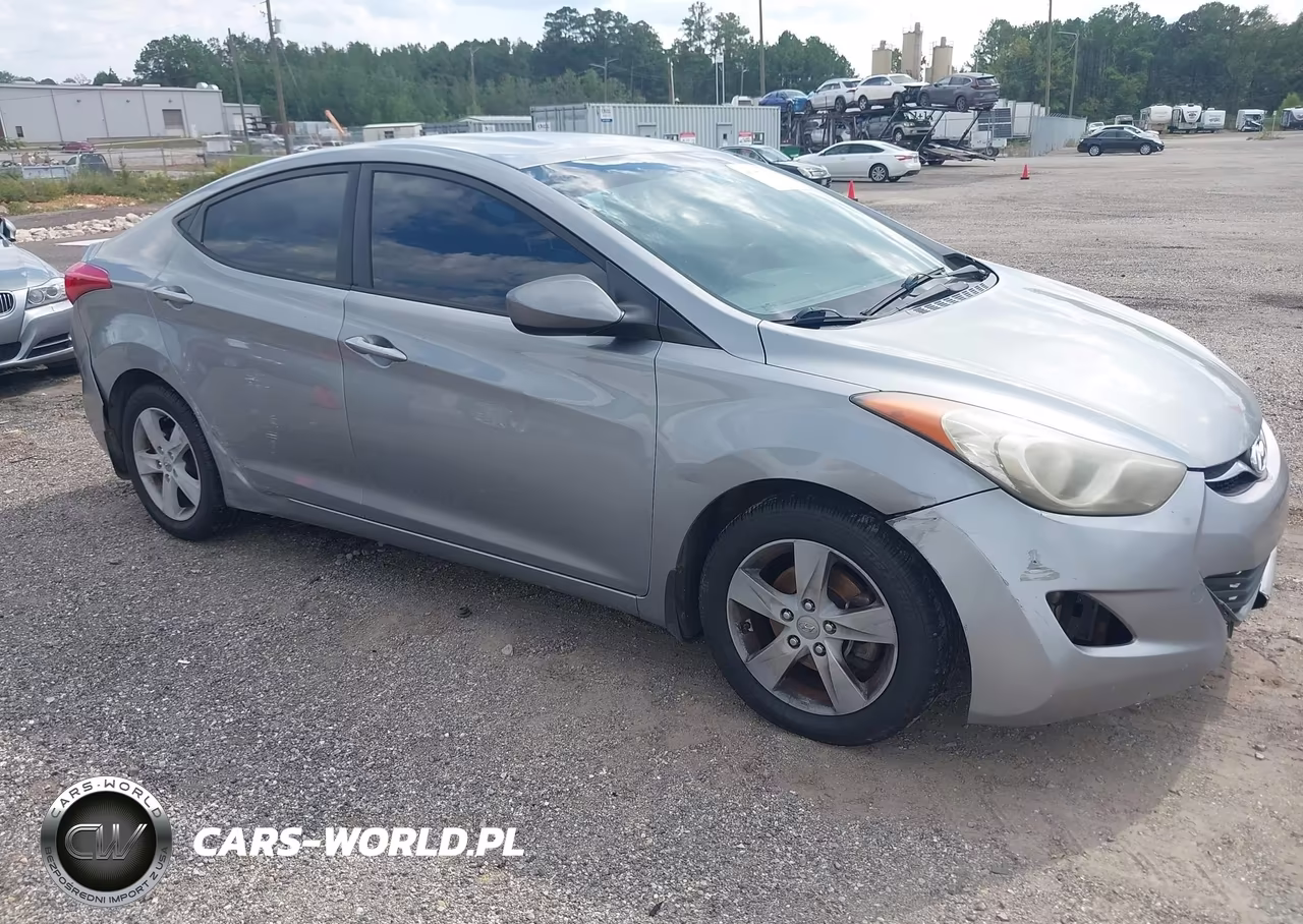2013 Hyundai Elantra Gls VIN:KMHDH4AE5DU938081 - 6