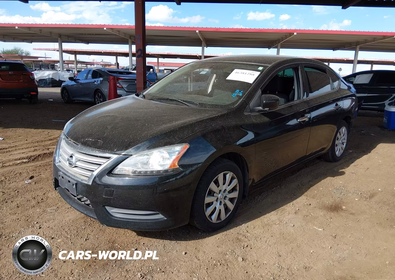 2014 Nissan Sentra Fe+ S-Fe+ Sv-S-Sl-Sr-Sv VIN:1N4AB7AP4EN852970 - 2
