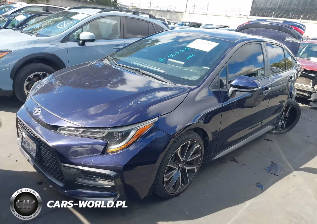 2020 Toyota Corolla Se VIN:JTDS4RCE5LJ010899 - 2