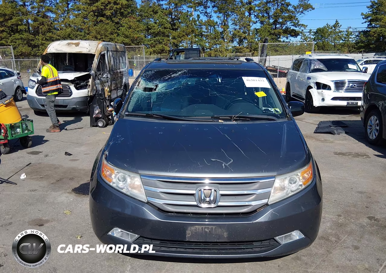 2013 Honda Odyssey Ex-L VIN:5FNRL5H67DB057596 - 12