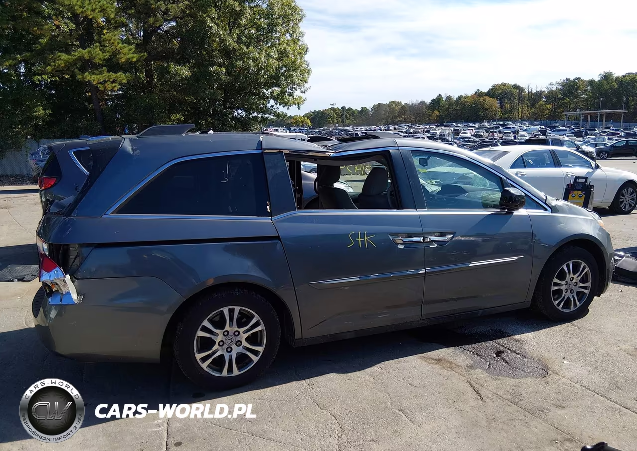 2013 Honda Odyssey Ex-L VIN:5FNRL5H67DB057596 - 13