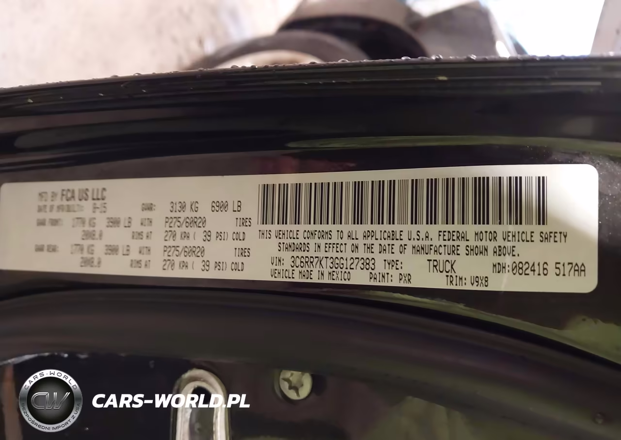 2016 Ram 1500 Express VIN:3C6RR7KT3GG127383 - 9