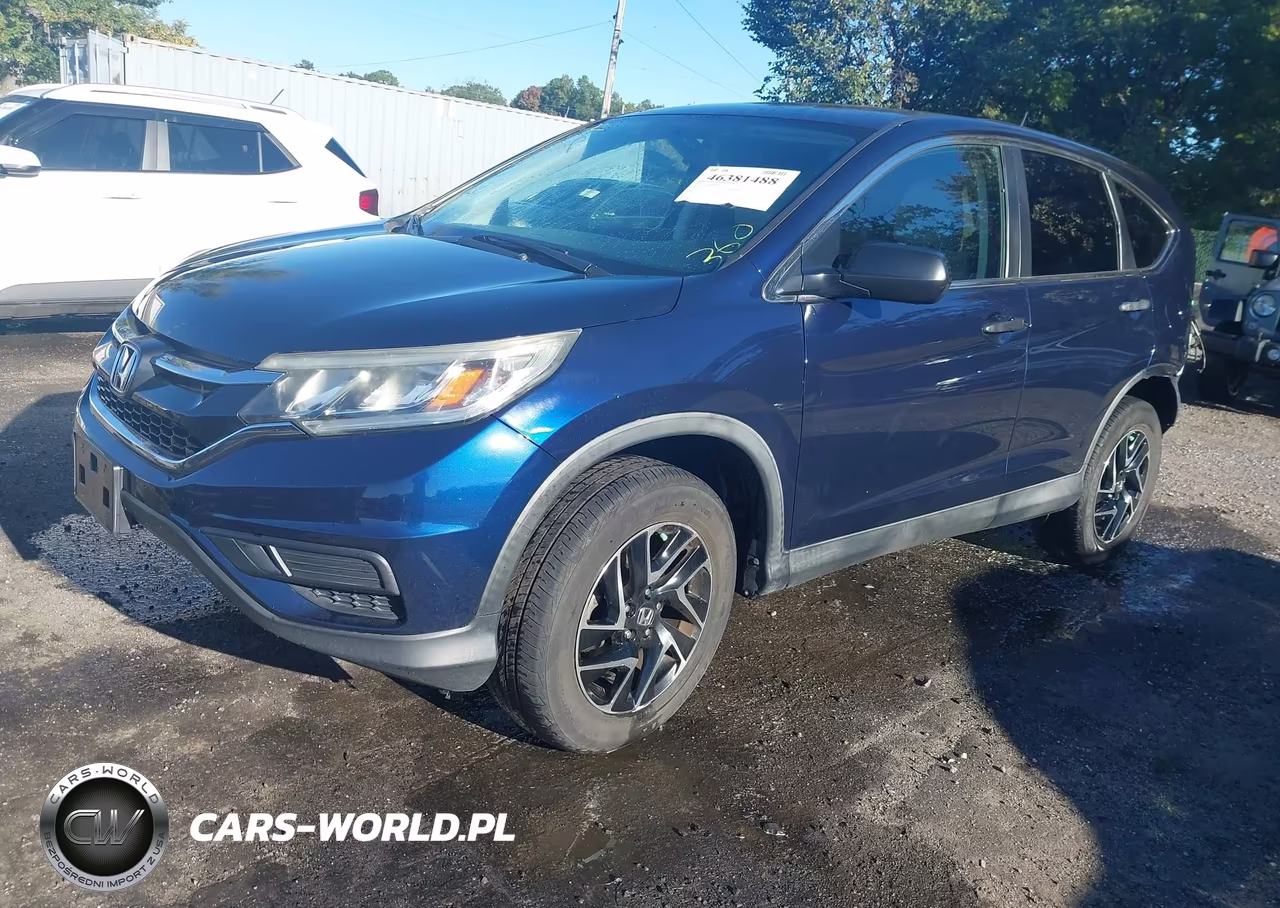 2016 Honda Cr-V Se VIN:2HKRM3H45GH542132 - 2