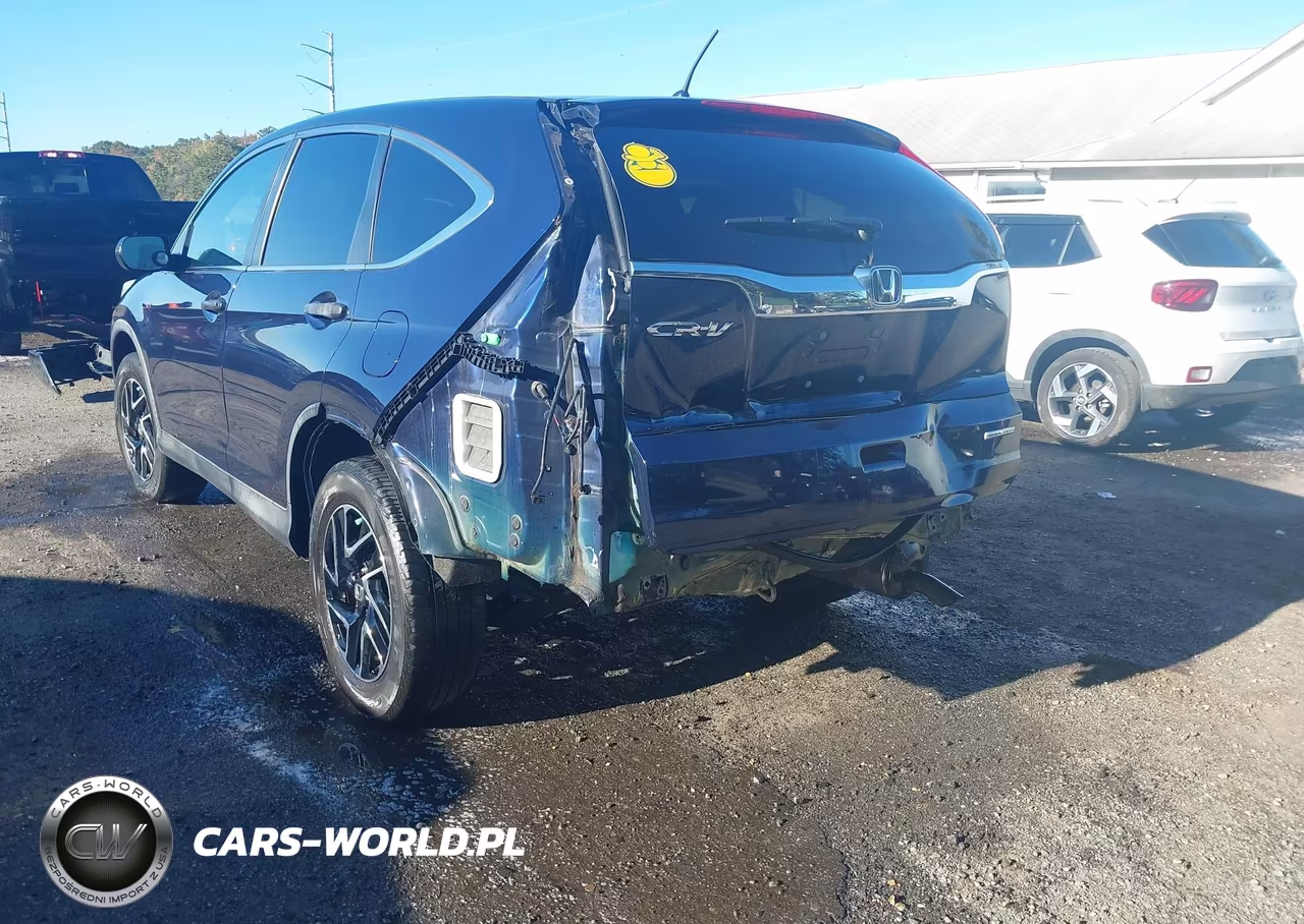 2016 Honda Cr-V Se VIN:2HKRM3H45GH542132 - 3