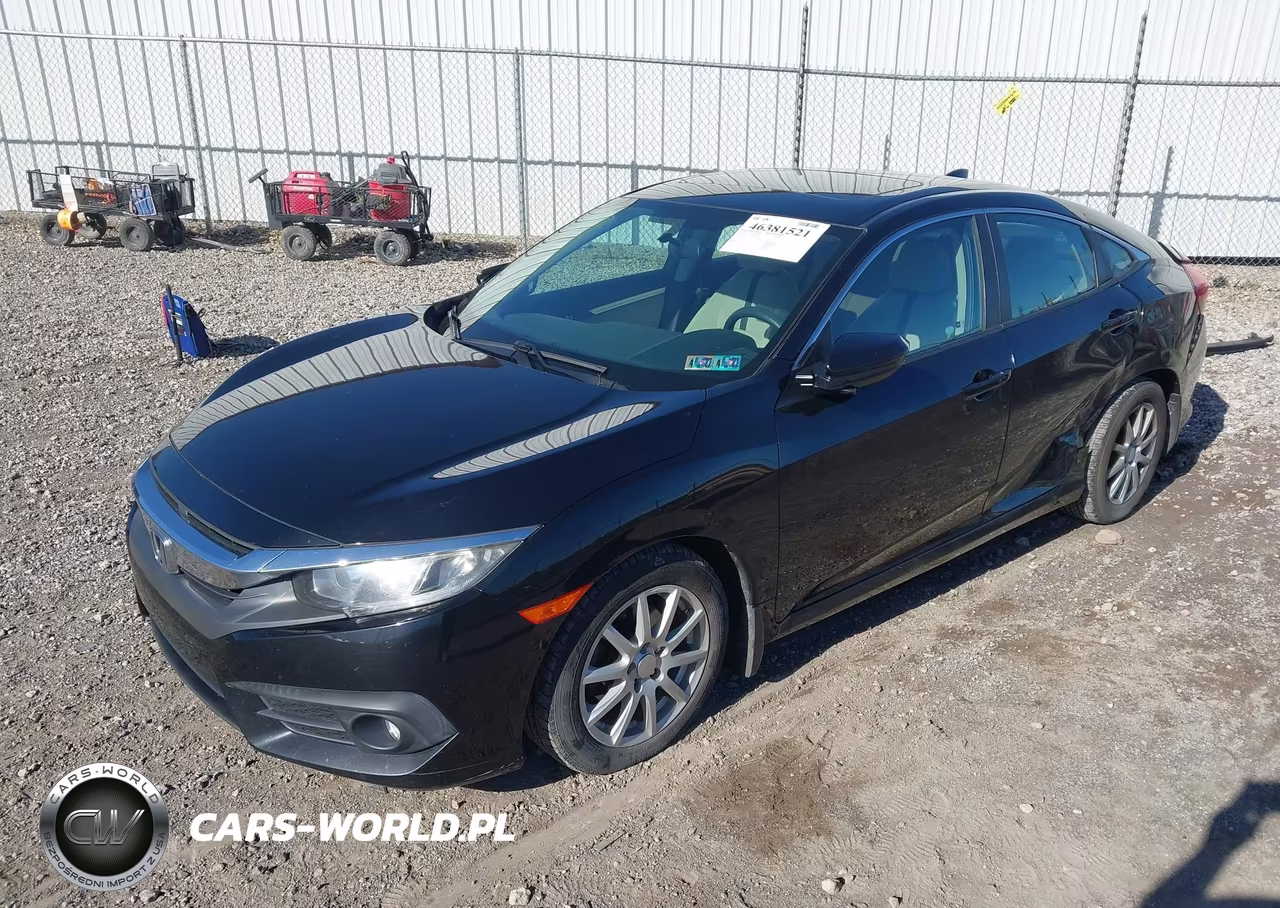 2017 Honda Civic Ex-T VIN:19XFC1F33HE018066 - 2