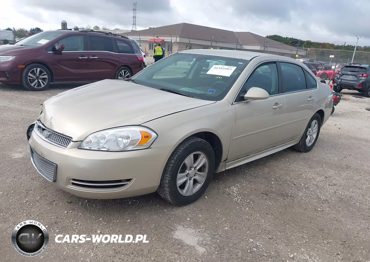 2012 Chevrolet Impala Ls VIN:2G1WF5E31C1174220 - 2