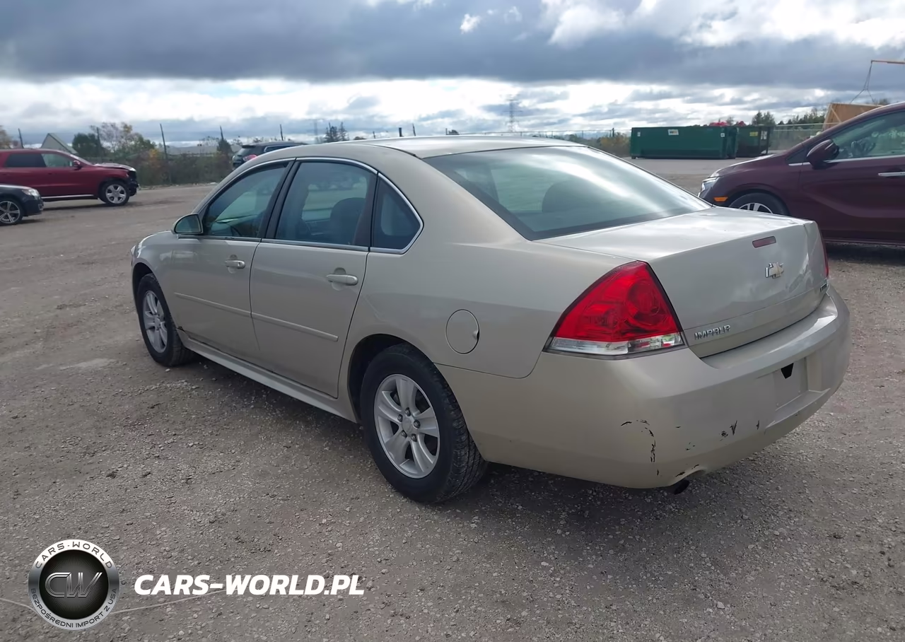 2012 Chevrolet Impala Ls VIN:2G1WF5E31C1174220 - 3