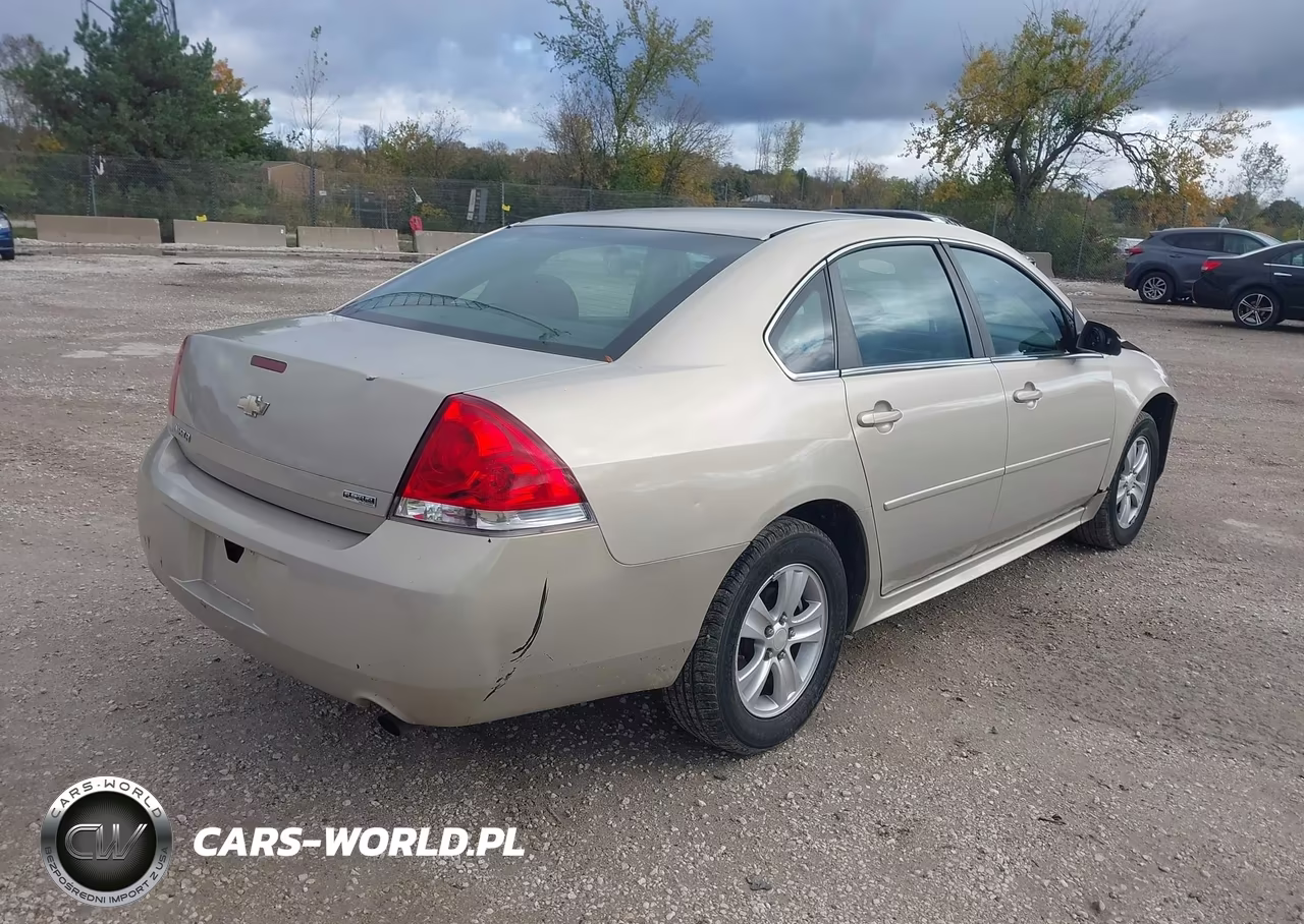 2012 Chevrolet Impala Ls VIN:2G1WF5E31C1174220 - 4