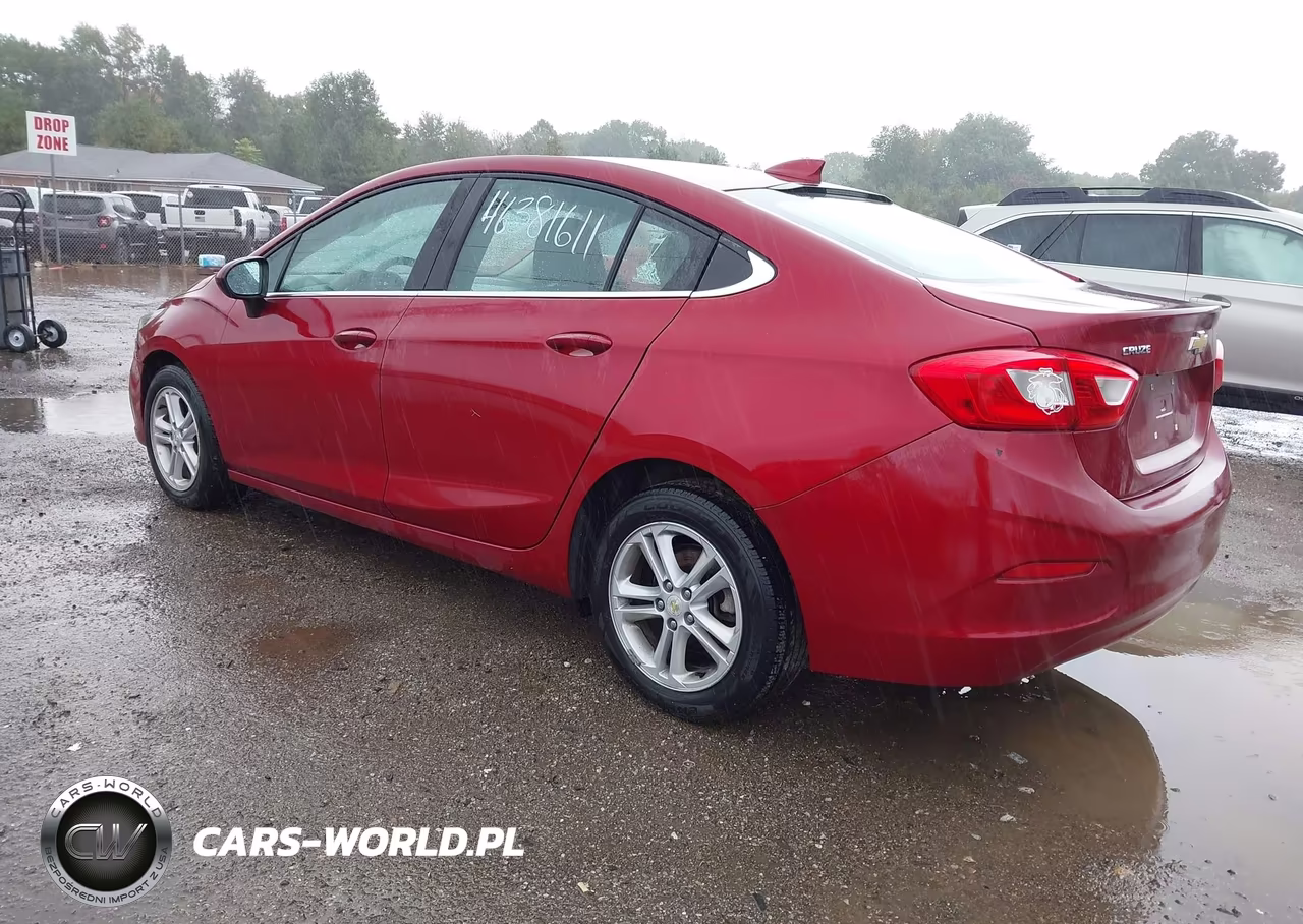 2017 Chevrolet Cruze Lt Auto VIN:3G1BE5SM8HS564340 - 3