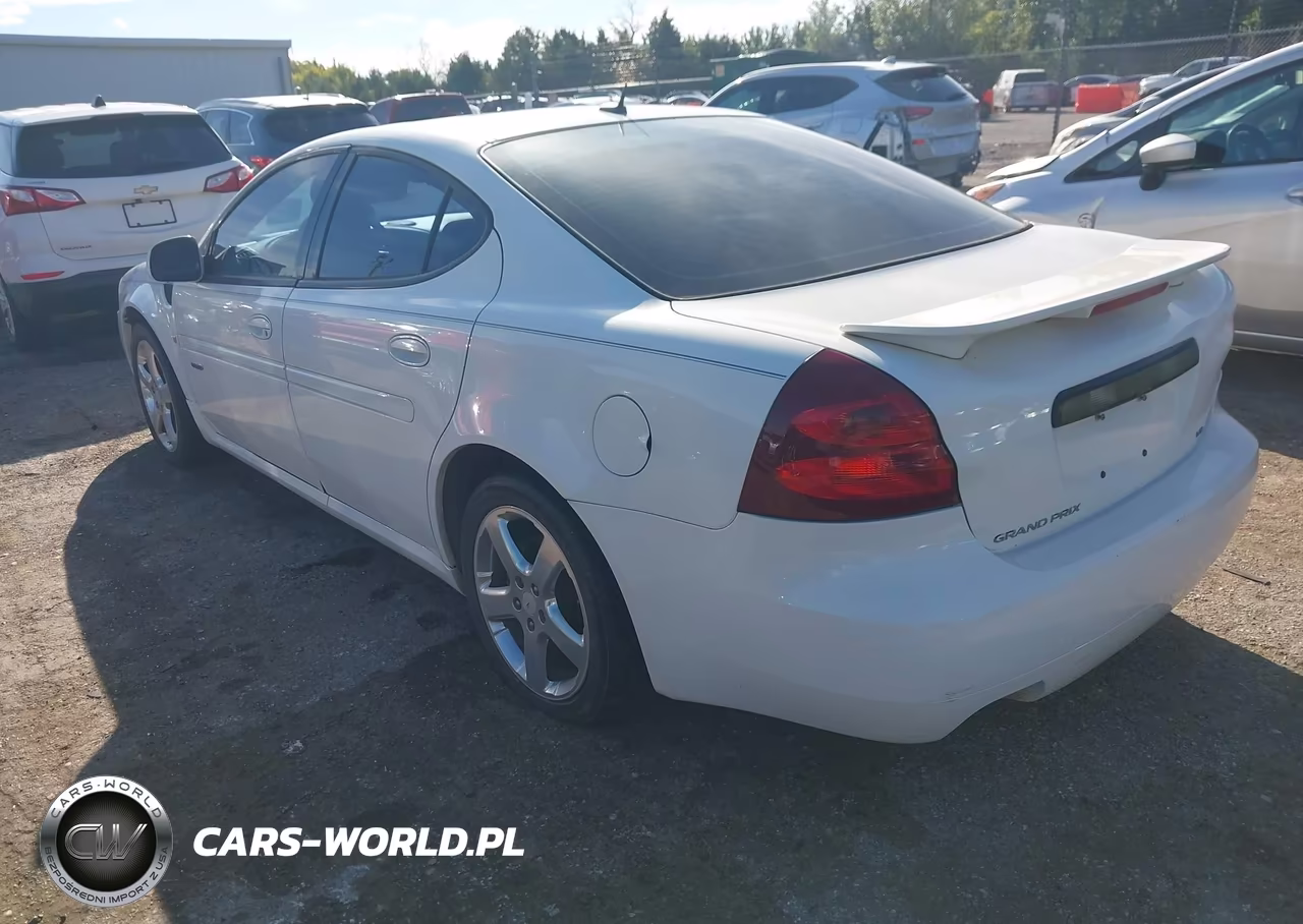 2008 Pontiac Grand Prix Gxp VIN:2G2WC55C381178264 - 3