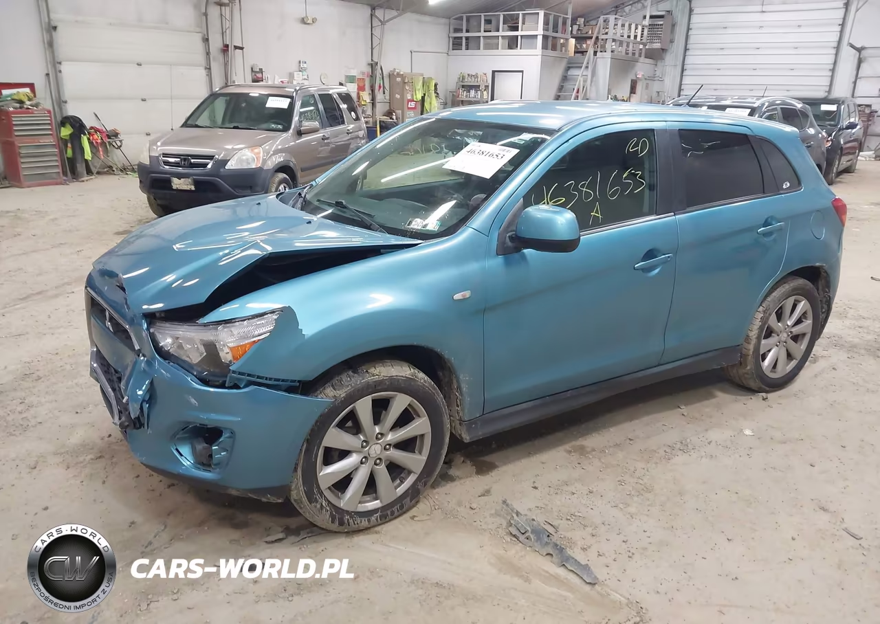 2014 Mitsubishi Outlander Sport Es VIN:4A4AR3AU9EE014866 - 2