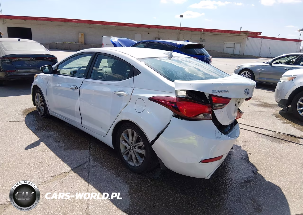 2016 Hyundai Elantra Se VIN:5NPDH4AE4GH662530 - 3