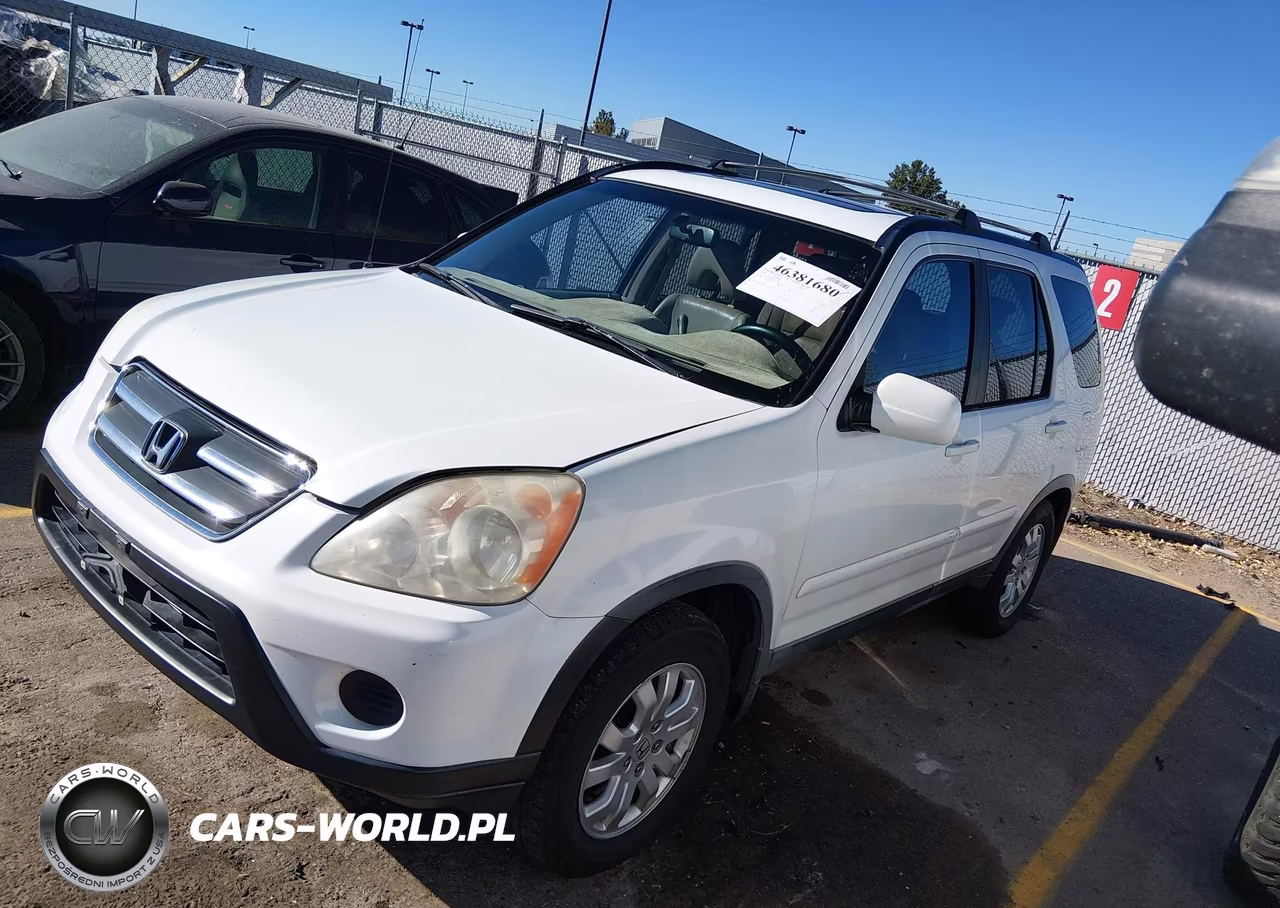 2006 Honda Cr-V Se VIN:JHLRD78946C045122 - 2