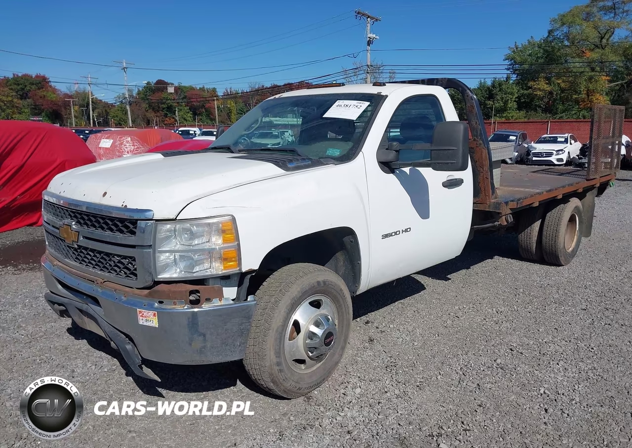 2012 Chevrolet Silverado 3500Hd Chassis Work Truck VIN:1GB3CZCL8CF217042 - 2
