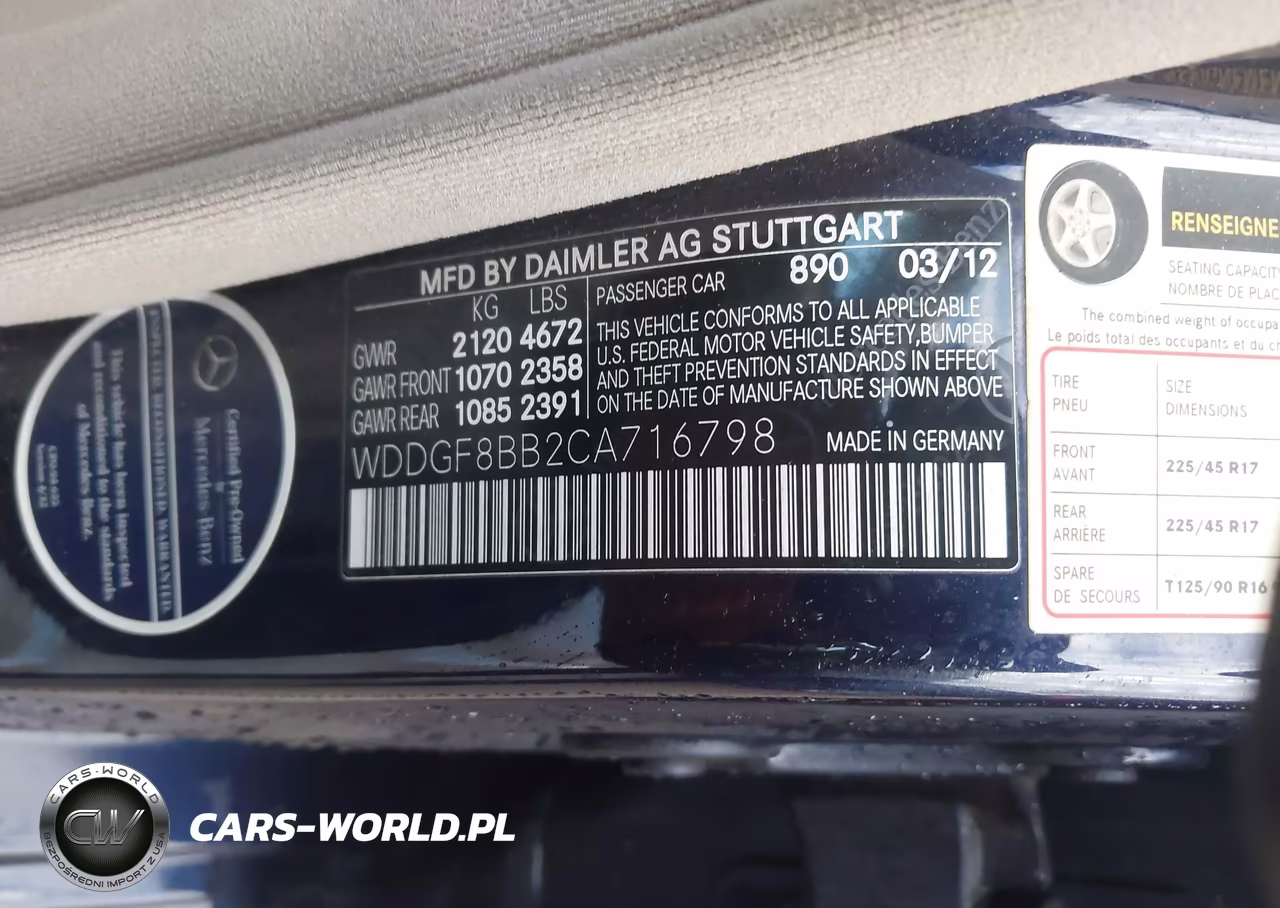 2012 Mercedes-Benz C 300 Luxury 4Matic VIN:WDDGF8BB2CA716798 - 9