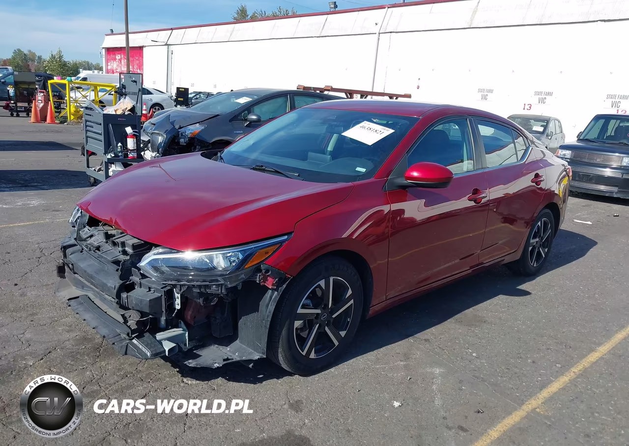 2024 Nissan Sentra Sv Xtronic Cvt VIN:3N1AB8CV9RY336921 - 2
