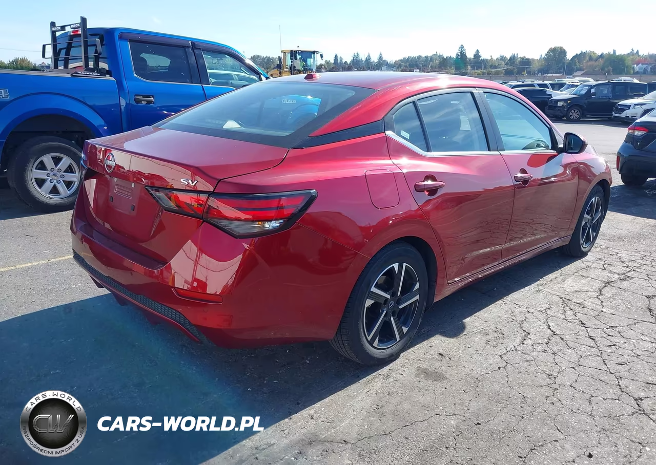 2024 Nissan Sentra Sv Xtronic Cvt VIN:3N1AB8CV9RY336921 - 4