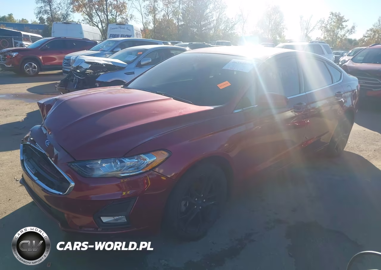 2019 Ford Fusion Se VIN:3FA6P0HD9KR248981 - 2