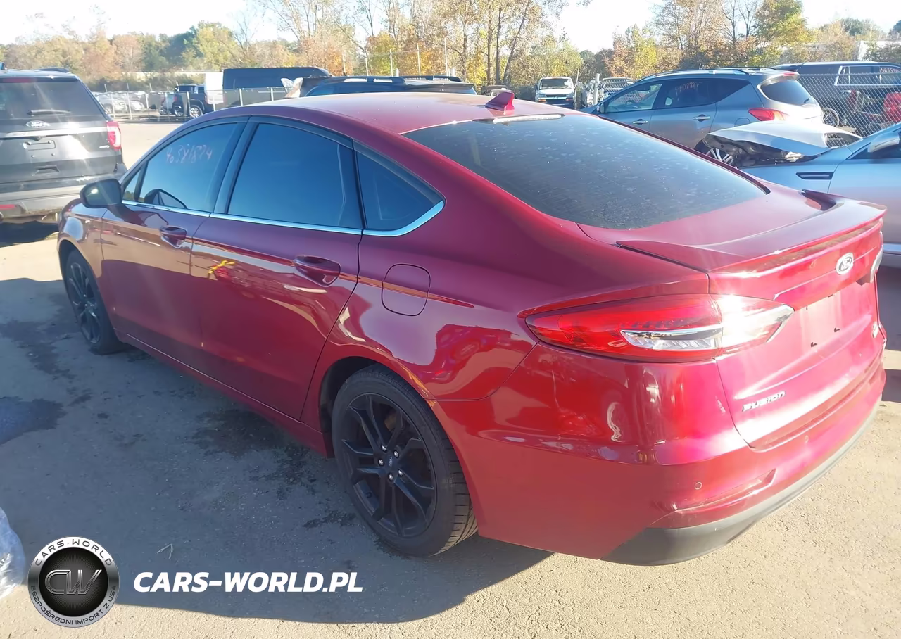 2019 Ford Fusion Se VIN:3FA6P0HD9KR248981 - 3