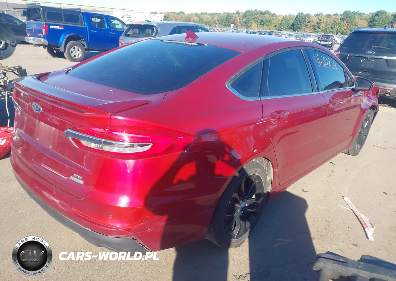 2019 Ford Fusion Se VIN:3FA6P0HD9KR248981 - 4