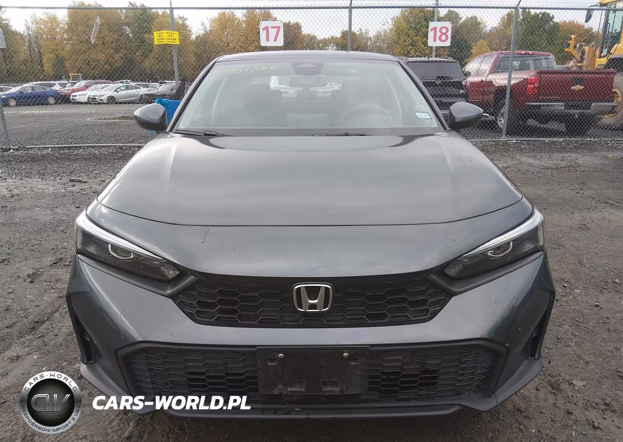 2025 Honda Civic Lx VIN:2HGFE2F24SH603744 - 12