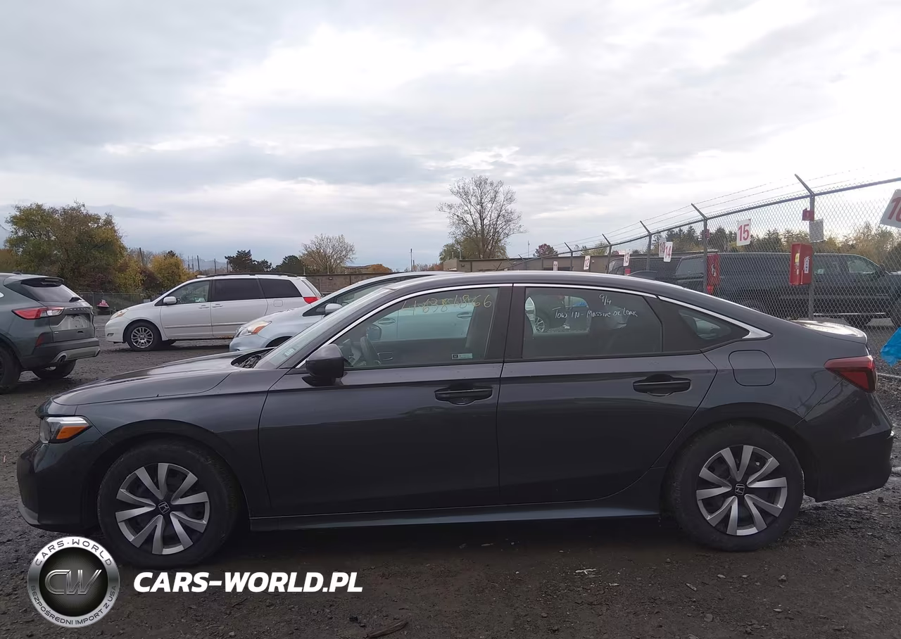 2025 Honda Civic Lx VIN:2HGFE2F24SH603744 - 14