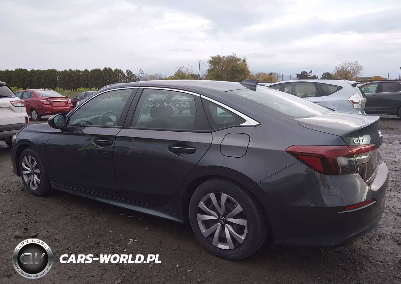 2025 Honda Civic Lx VIN:2HGFE2F24SH603744 - 3