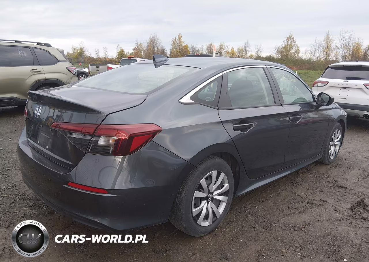 2025 Honda Civic Lx VIN:2HGFE2F24SH603744 - 4