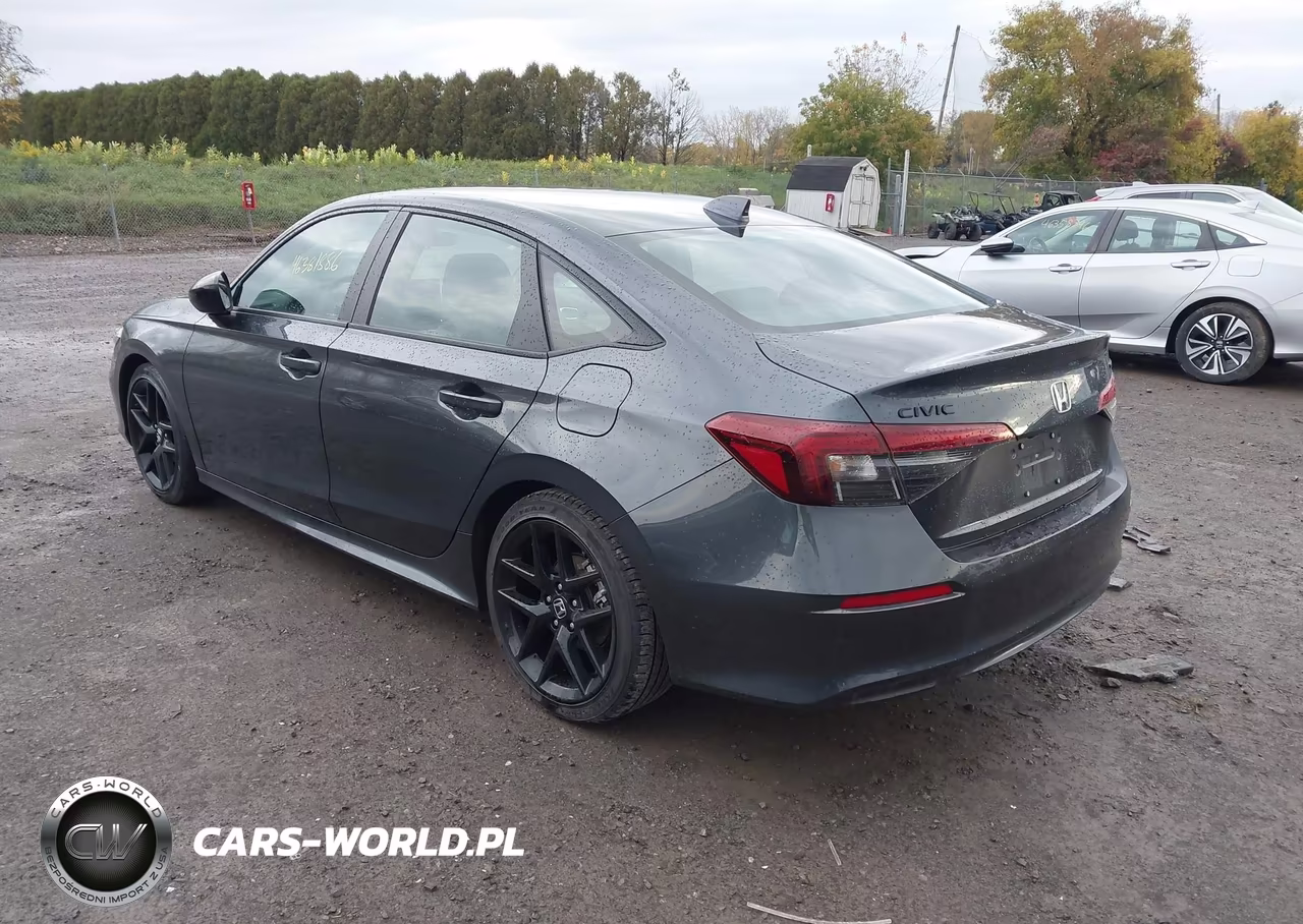 2026 Honda Civic Sport VIN:2HGFE2F53TH598385 - 3