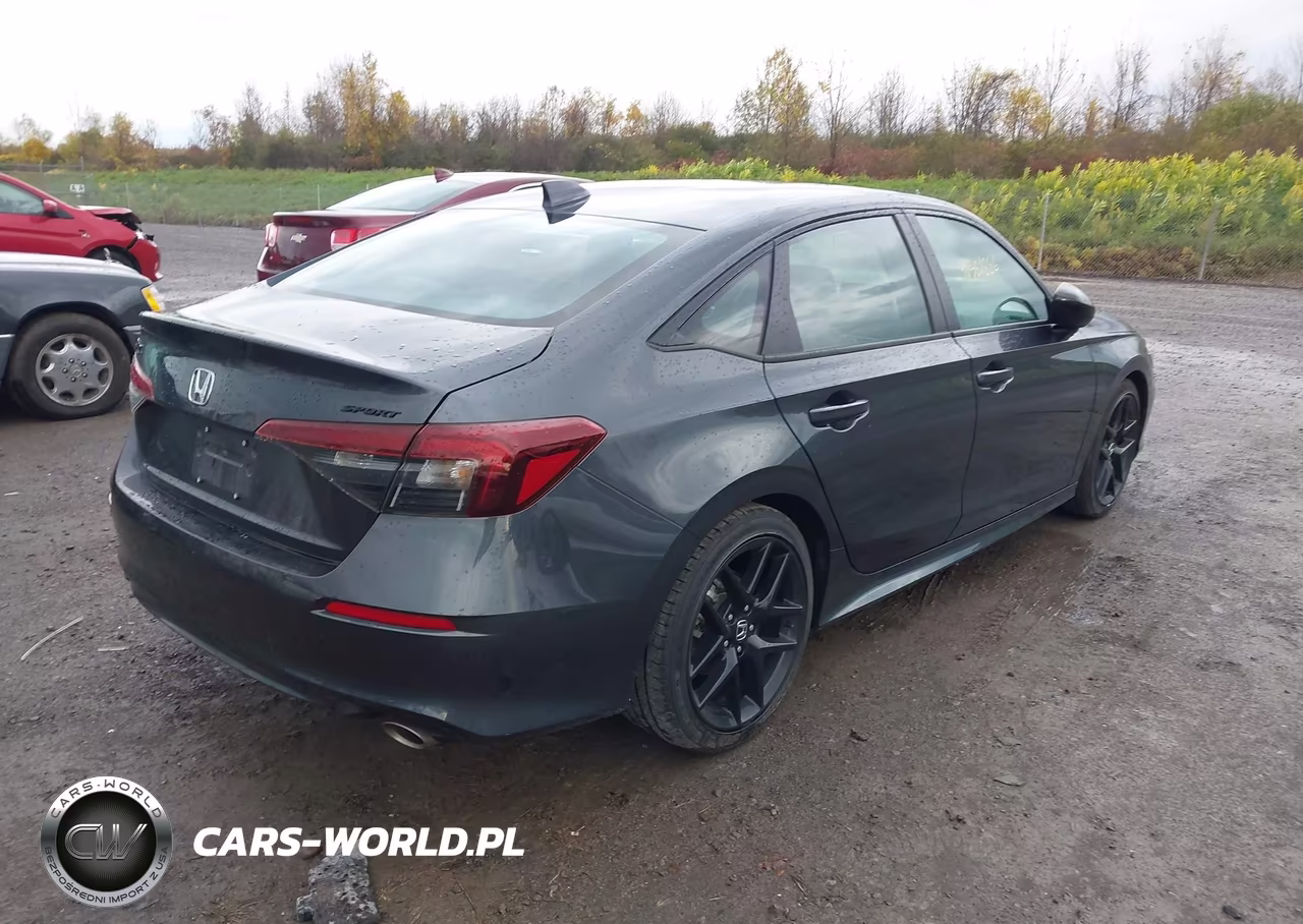 2026 Honda Civic Sport VIN:2HGFE2F53TH598385 - 4