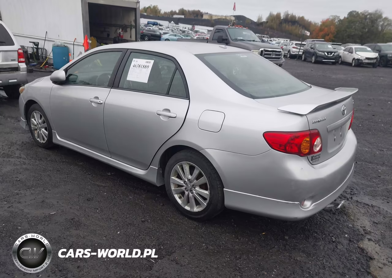 2009 Toyota Corolla S VIN:2T1BU40E19C055964 - 3