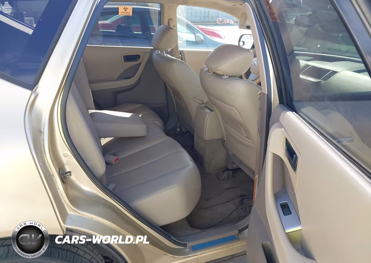 2003 Nissan Murano Sl-Se VIN:JN8AZ08T63W105981 - 8