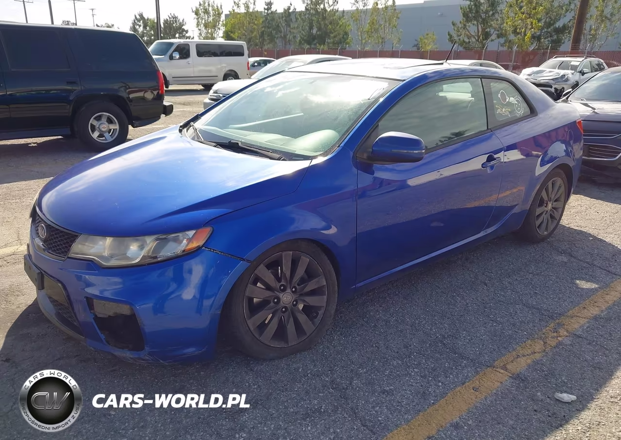 2012 Kia Forte Koup Sx VIN:KNAFW6A30C5508641 - 2